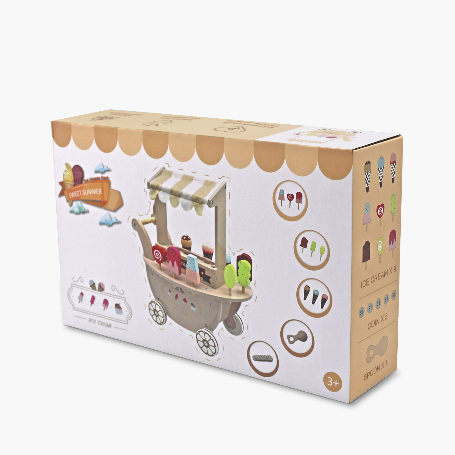 HELADERÍA INFANTIL FORM DESIGN MADERA NATURAL FORM - 9