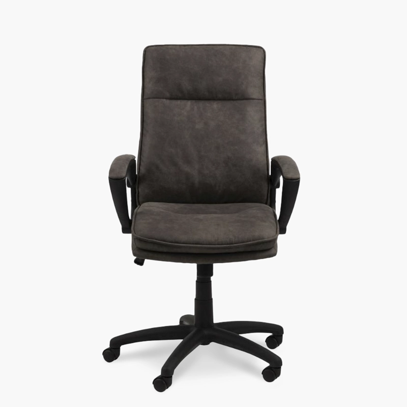 SILLA FORM DESIGN GRIS DISEÑO HOME OFFICE YORK OSCURO - 1