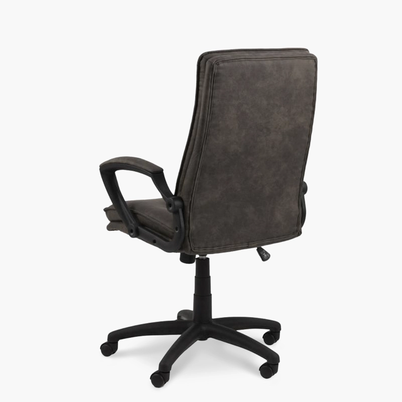 SILLA FORM DESIGN GRIS DISEÑO HOME OFFICE YORK OSCURO - 6