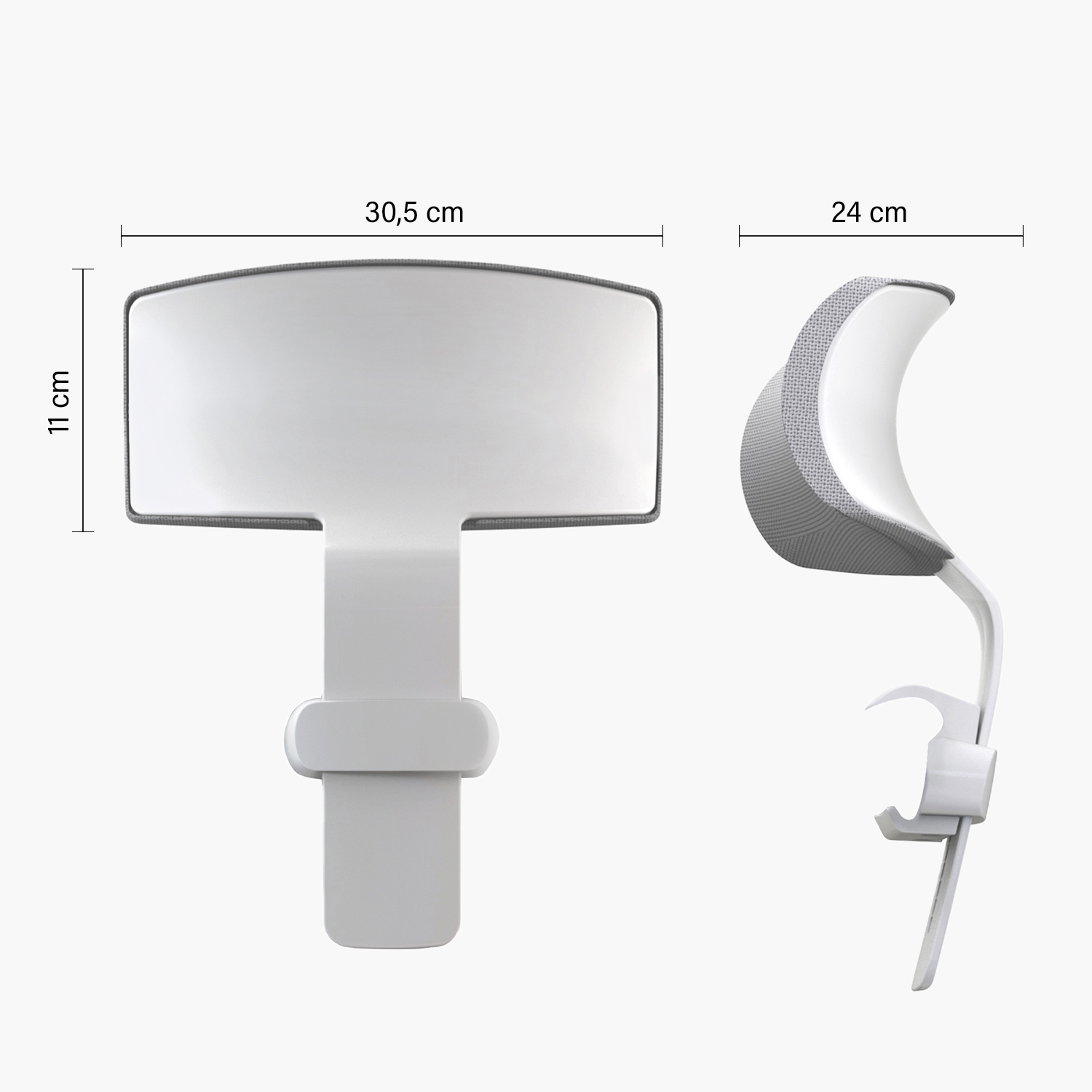 CABECERO FORM OFFICE GRIS CLARO CHIC - 6