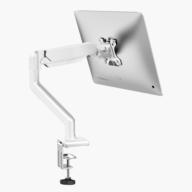SOPORTE MONITOR ESCRITORIO SIMPLE BLANCO FORM - 1