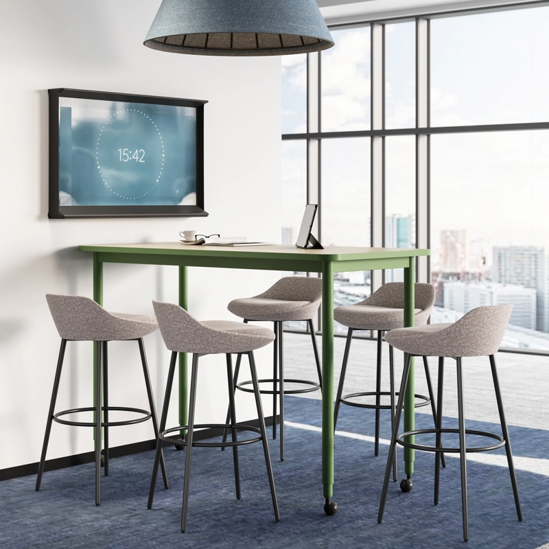 TABURETE MANHATTAN GRIS FORM - 2