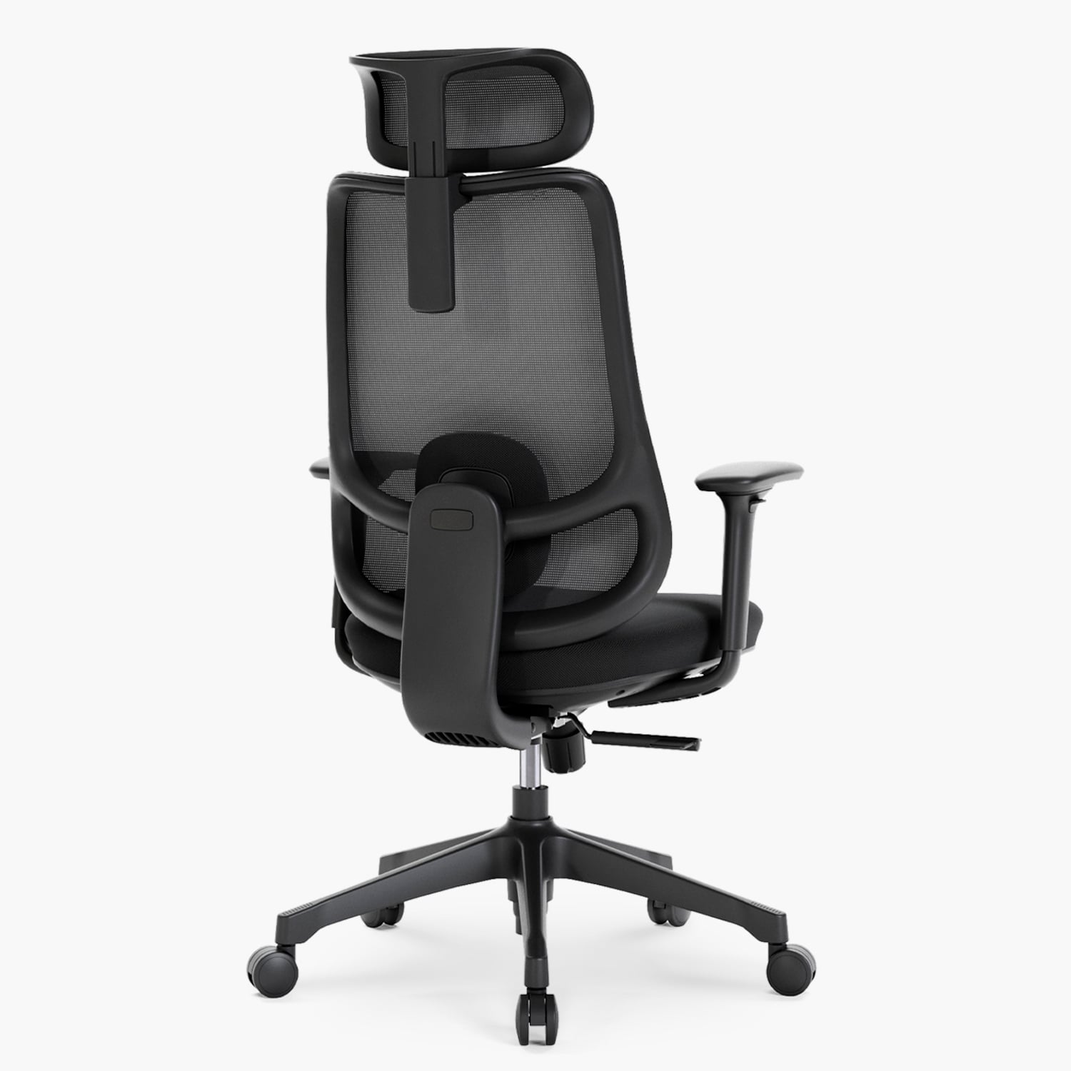 SILLA OFICINA BOLT NEGRO CON CABECERO FORM - 3
