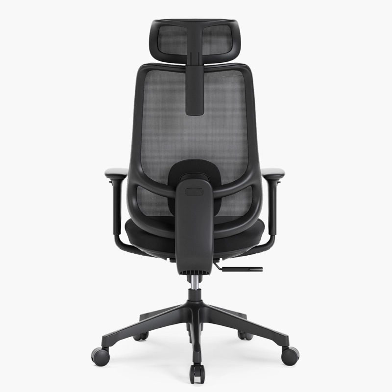 SILLA OFICINA BOLT NEGRO CON CABECERO FORM - 4
