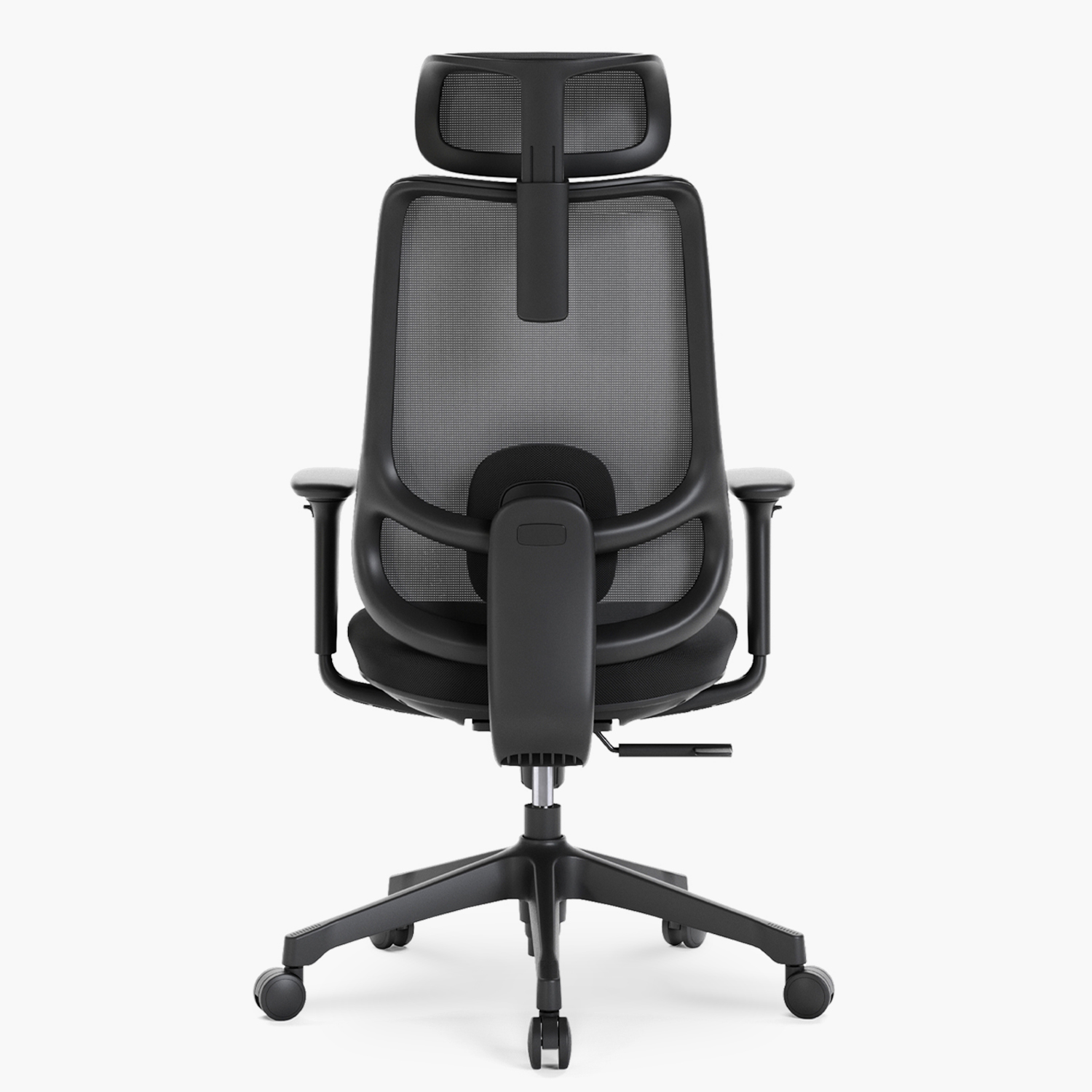 SILLA OFICINA BOLT NEGRO CON CABECERO FORM - 4