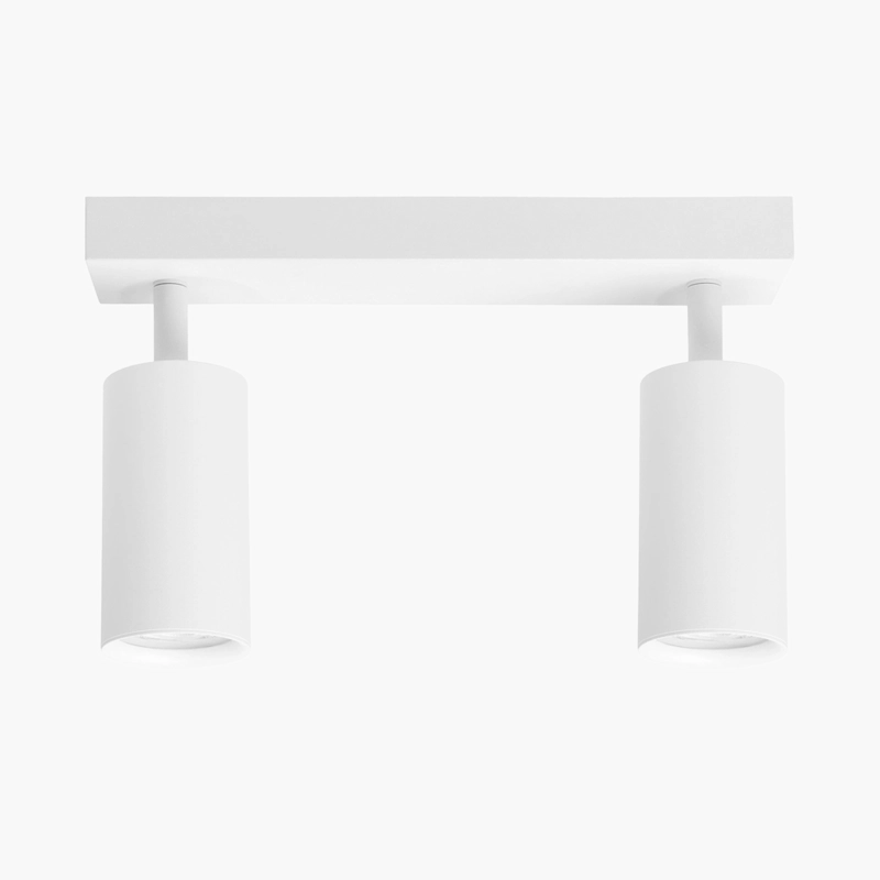 LAMPARA DE TECHO HARPER X2 BLANCO FORM - 6