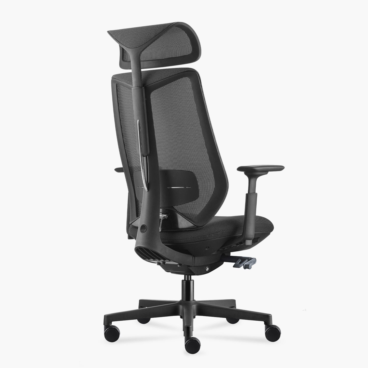 SILLA OFICINA EVE CON CABECERO NEGRO FORM - 5