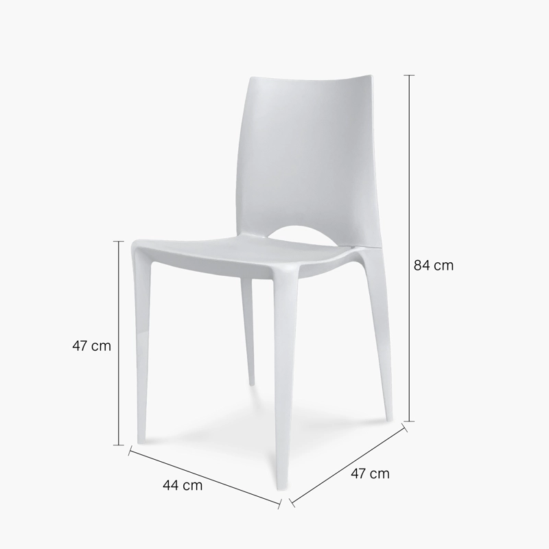 SILLA REX GRIS CLARO FORM - 5