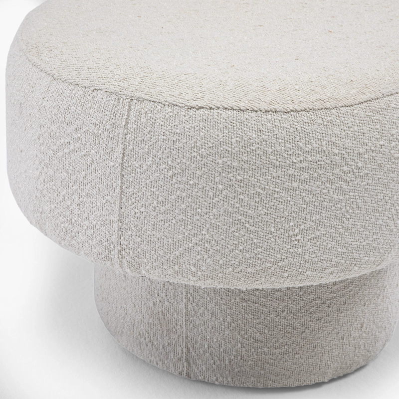 BANQUETA TAPIZADA BENJI CREMA FORM - 5