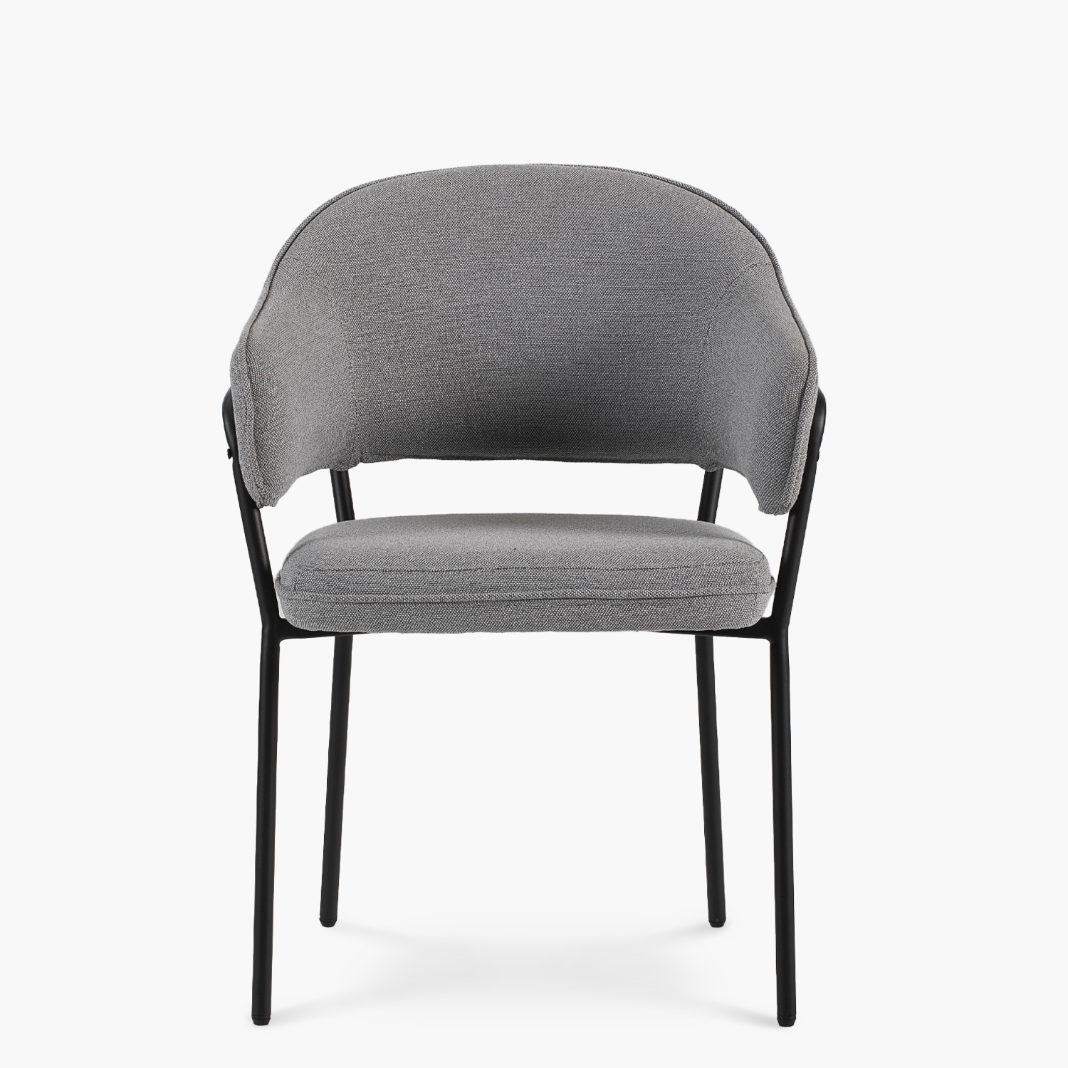 SILLA HOME OFFICE STANFORD GRIS OSCURO FORM - 1
