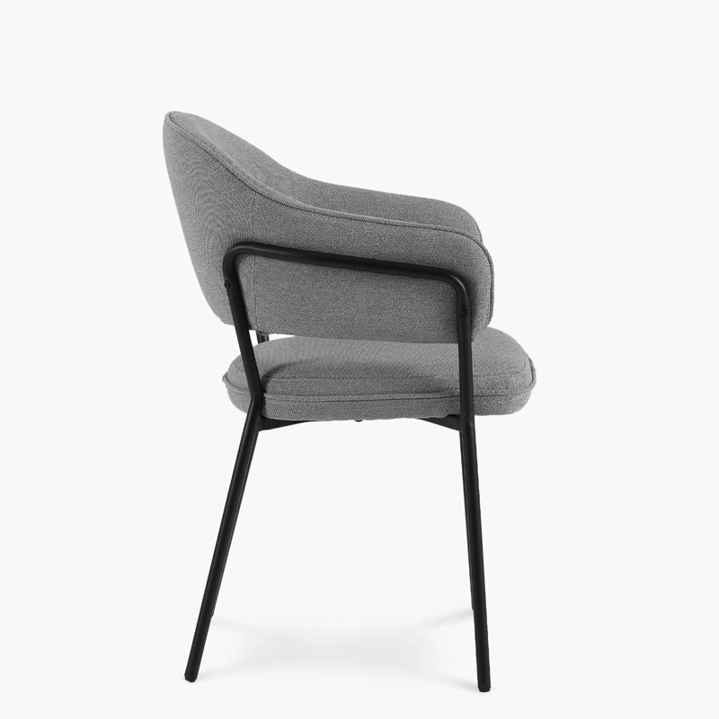 SILLA HOME OFFICE STANFORD GRIS OSCURO FORM - 3