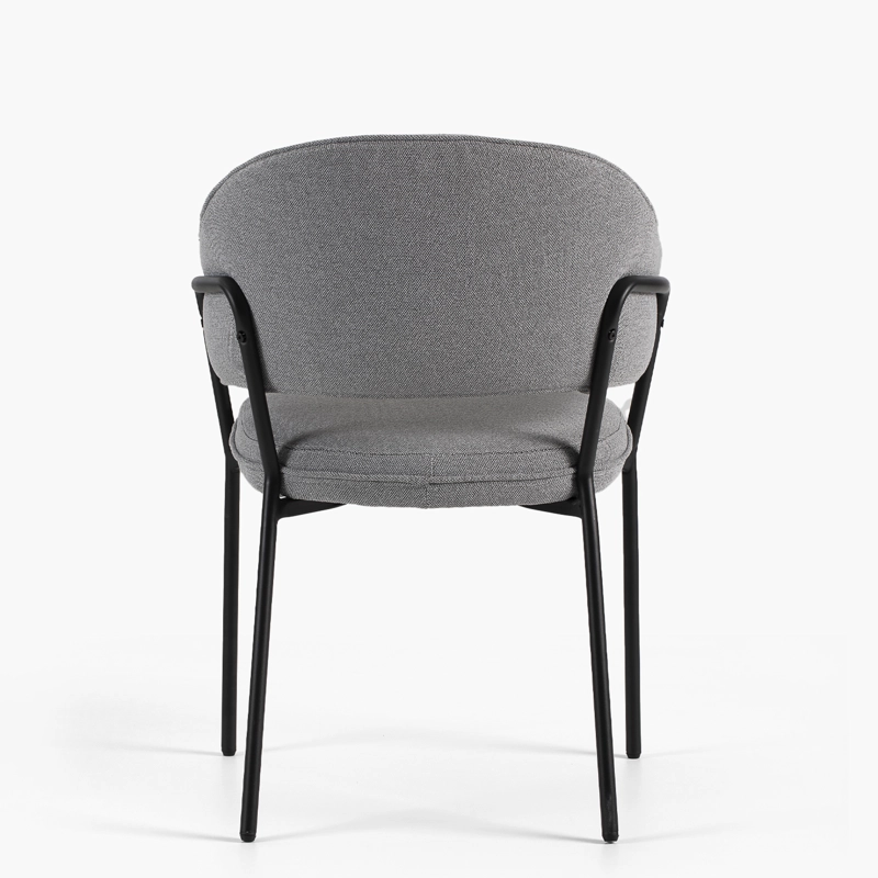 SILLA HOME OFFICE STANFORD GRIS OSCURO FORM - 5