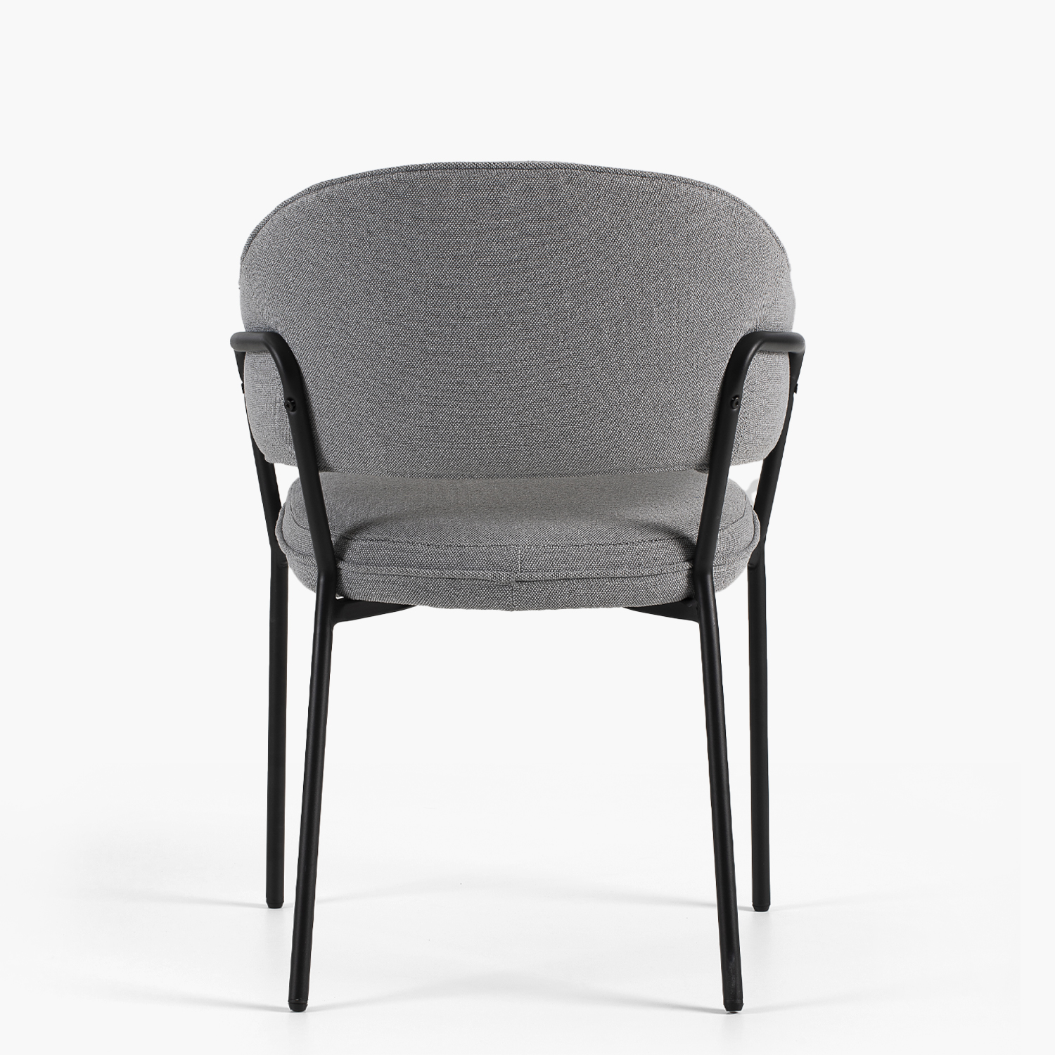 SILLA HOME OFFICE STANFORD GRIS OSCURO FORM - 5