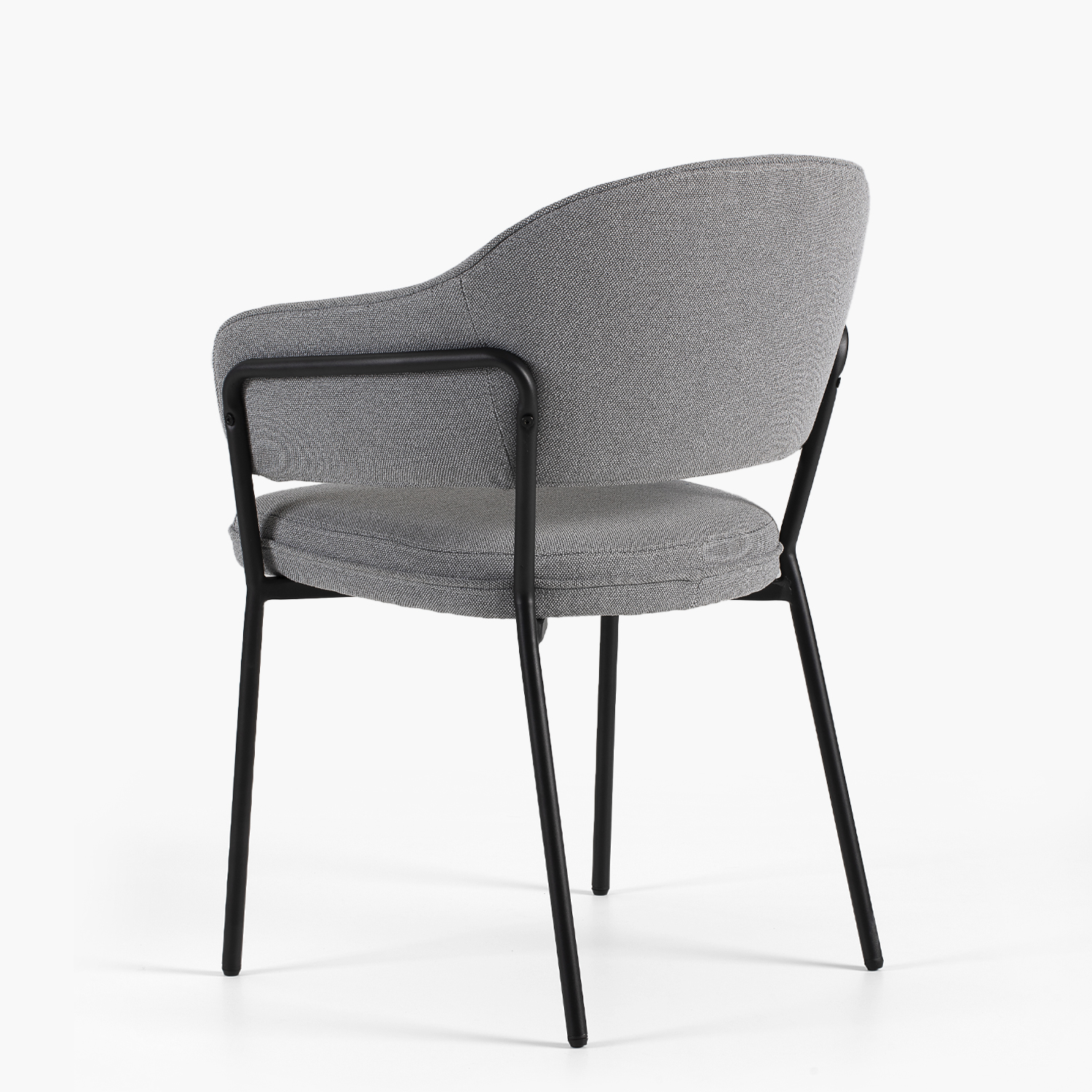 SILLA HOME OFFICE STANFORD GRIS OSCURO FORM - 6