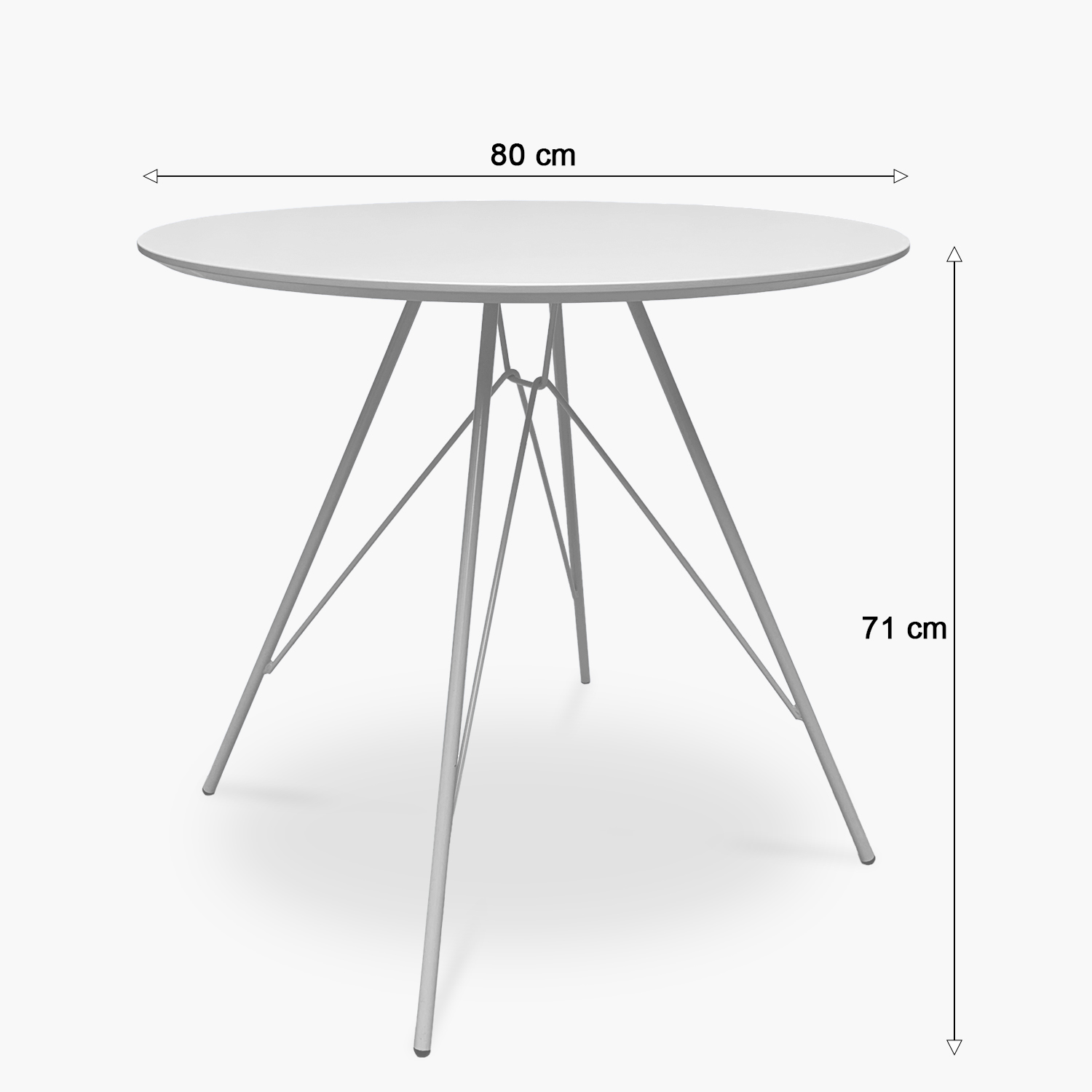 MESA COMEDOR LEVI BLANCO FORM - 4