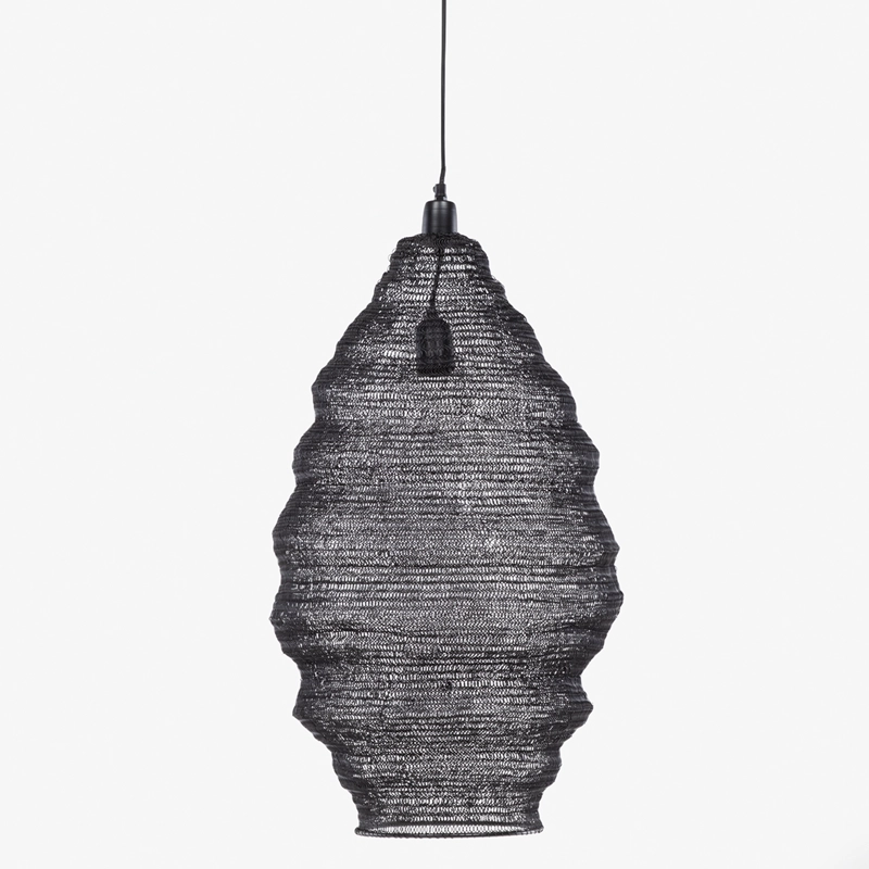 LAMPARA DE COLGAR NYRA NEGRO FORM - 1