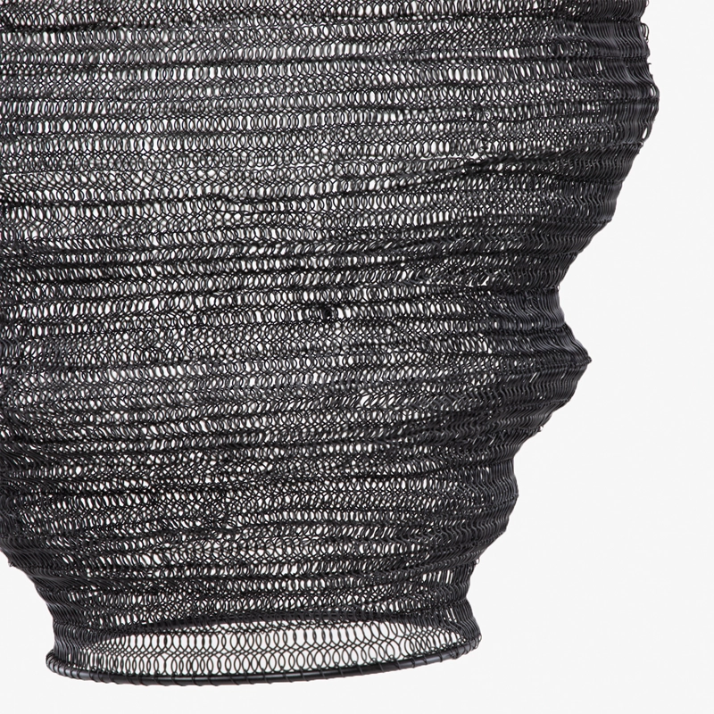 LAMPARA DE COLGAR NYRA NEGRO FORM - 3