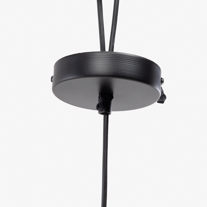 LAMPARA DE COLGAR NYRA NEGRO FORM - 4