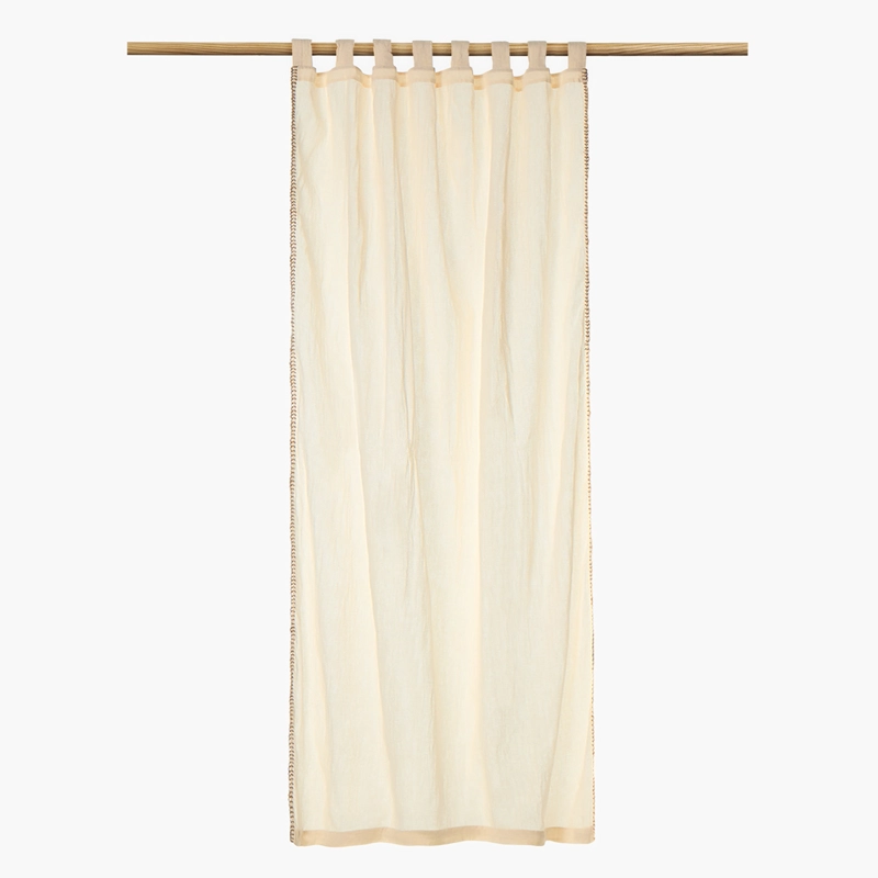 CORTINA ASANA 140X280 CRUDO CALMA HOUSE - 1