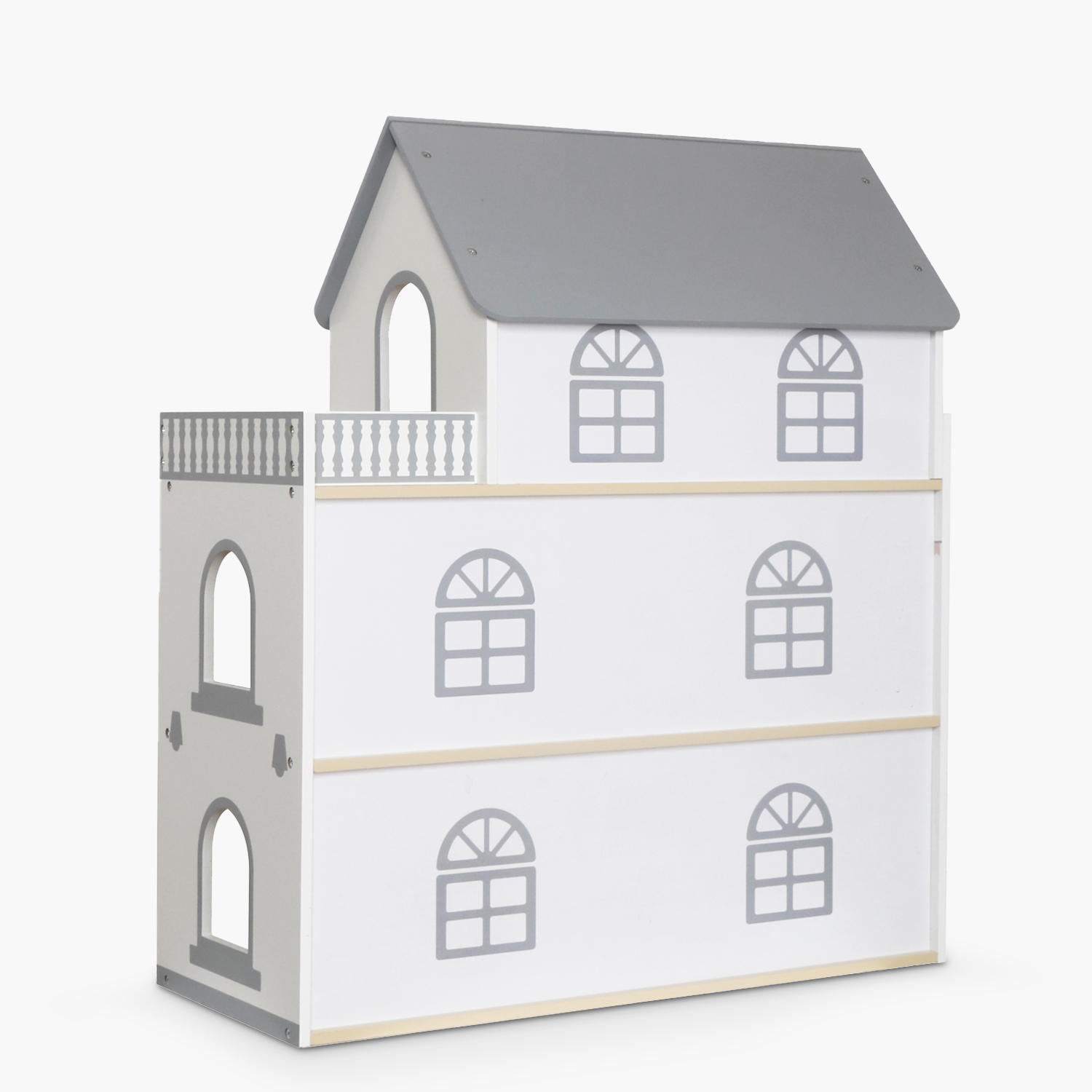 CASITA DE MUÑECAS INFANTIL DE MADERA DANA MULTICOLOR FORM - 3