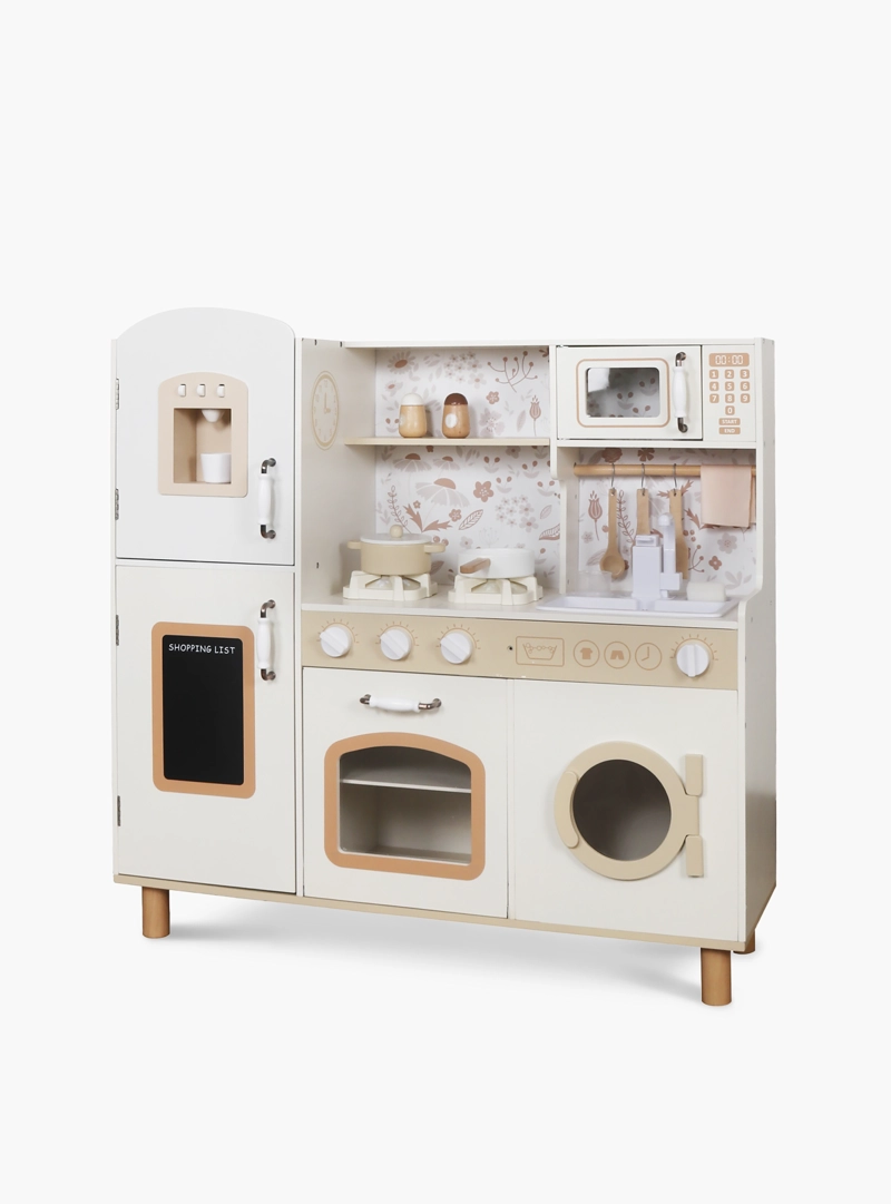 COCINA INFANTIL DE MADERA MATILDE CRUDO FORM - 2