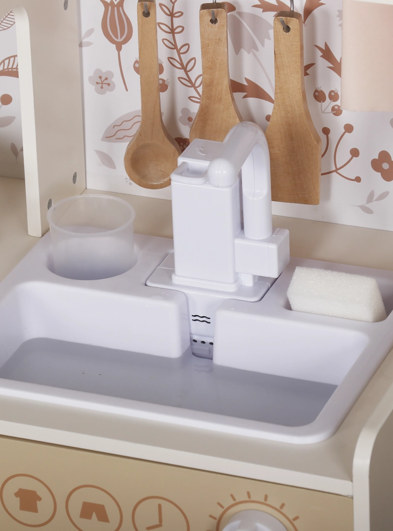 COCINA INFANTIL DE MADERA MATILDE CRUDO FORM - 4