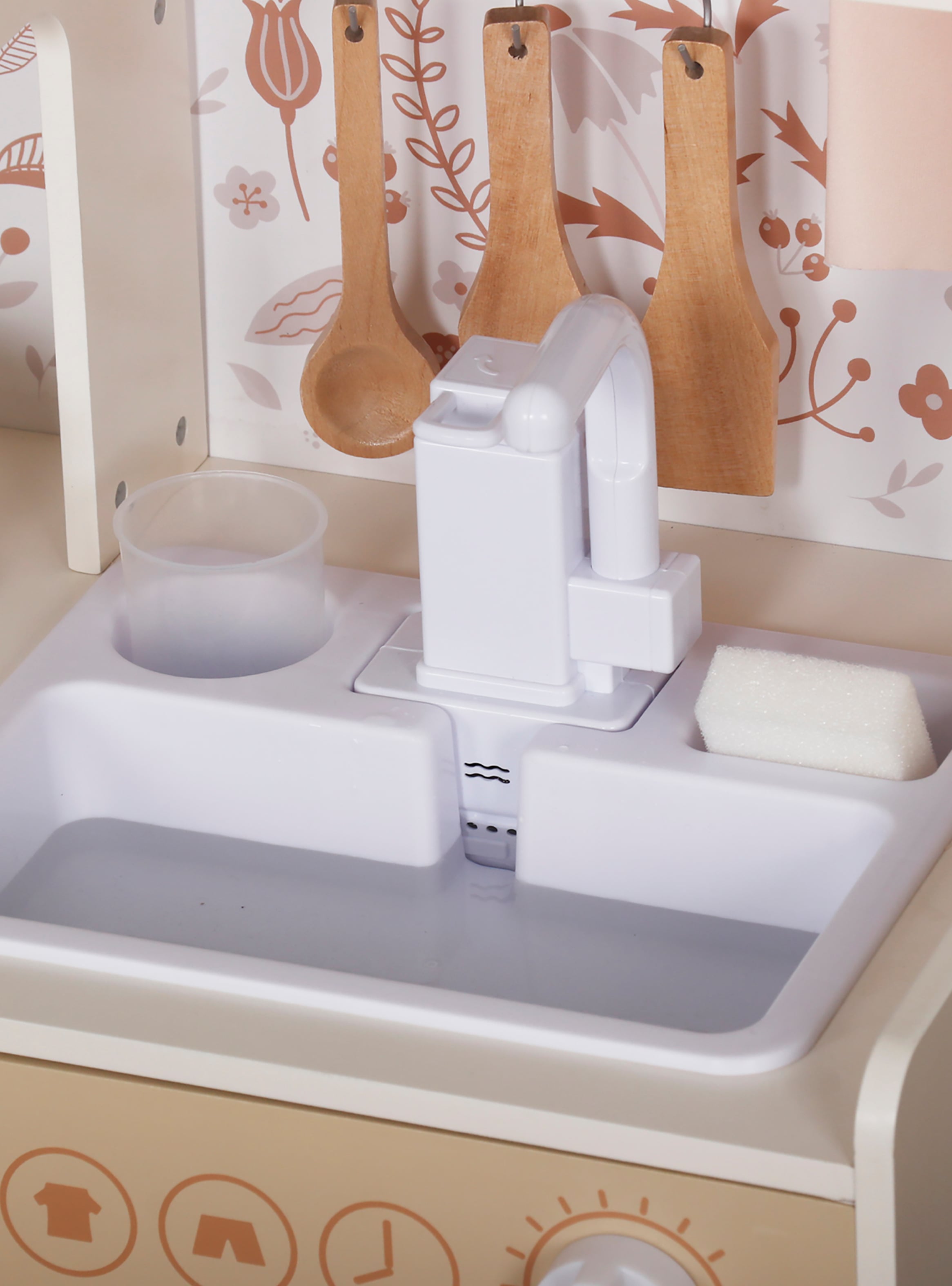 COCINA INFANTIL DE MADERA MATILDE CRUDO FORM - 4