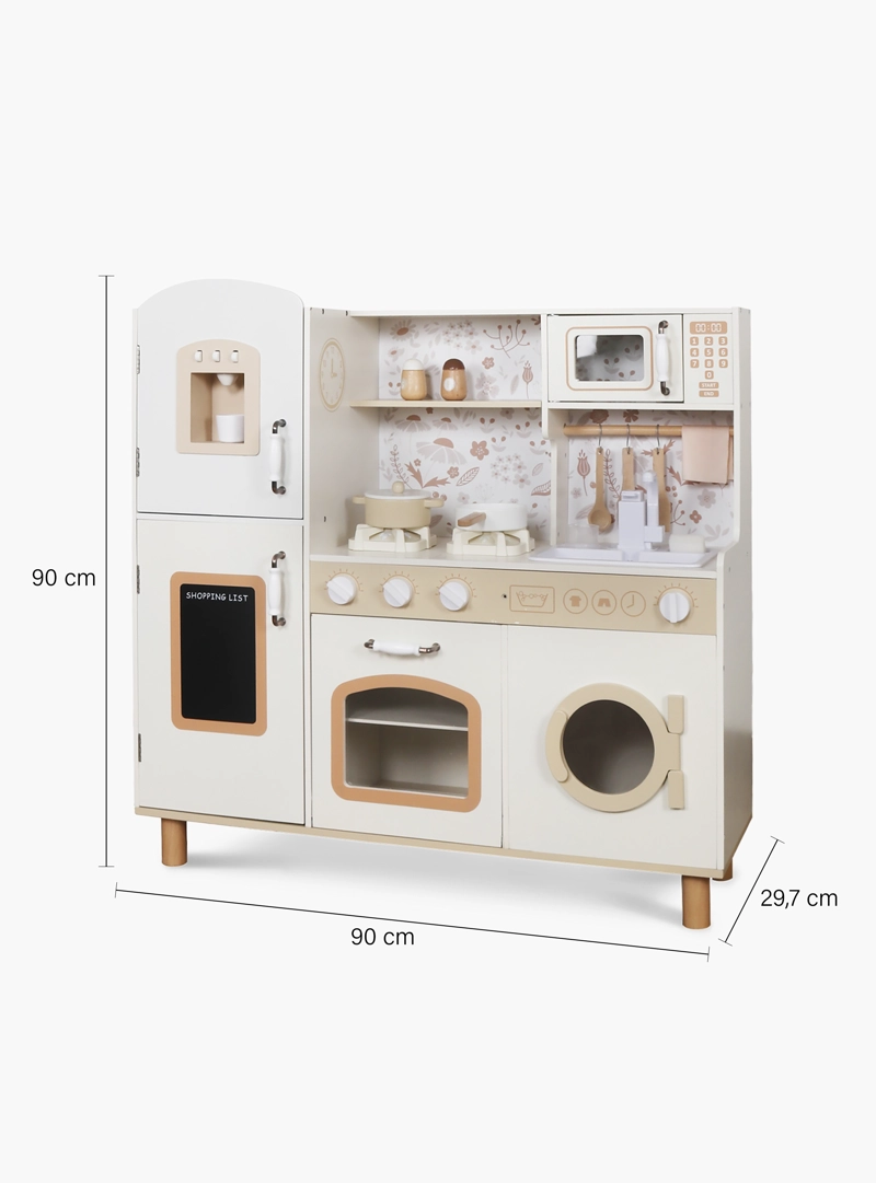 COCINA INFANTIL DE MADERA MATILDE CRUDO FORM - 7