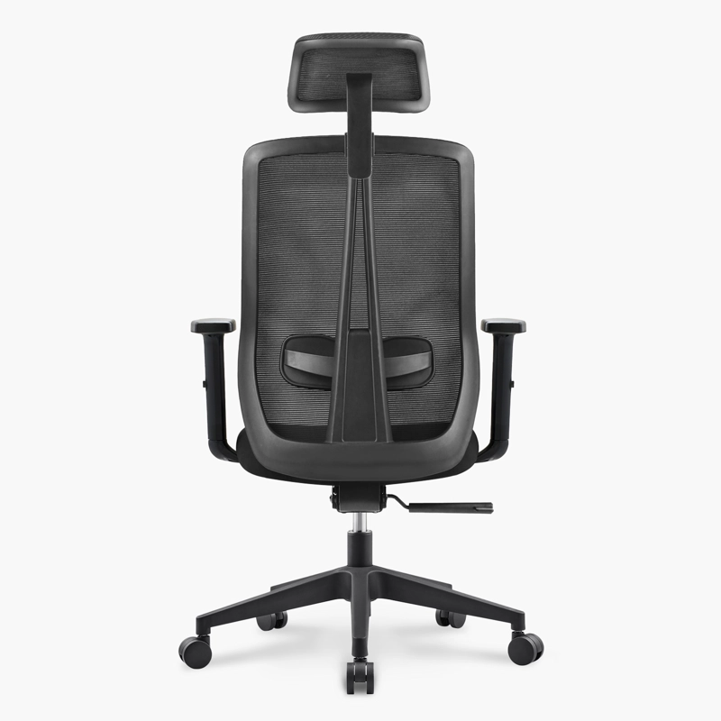 SILLA OFICINA ONE CON CABECERO NEGRO FORM - 6