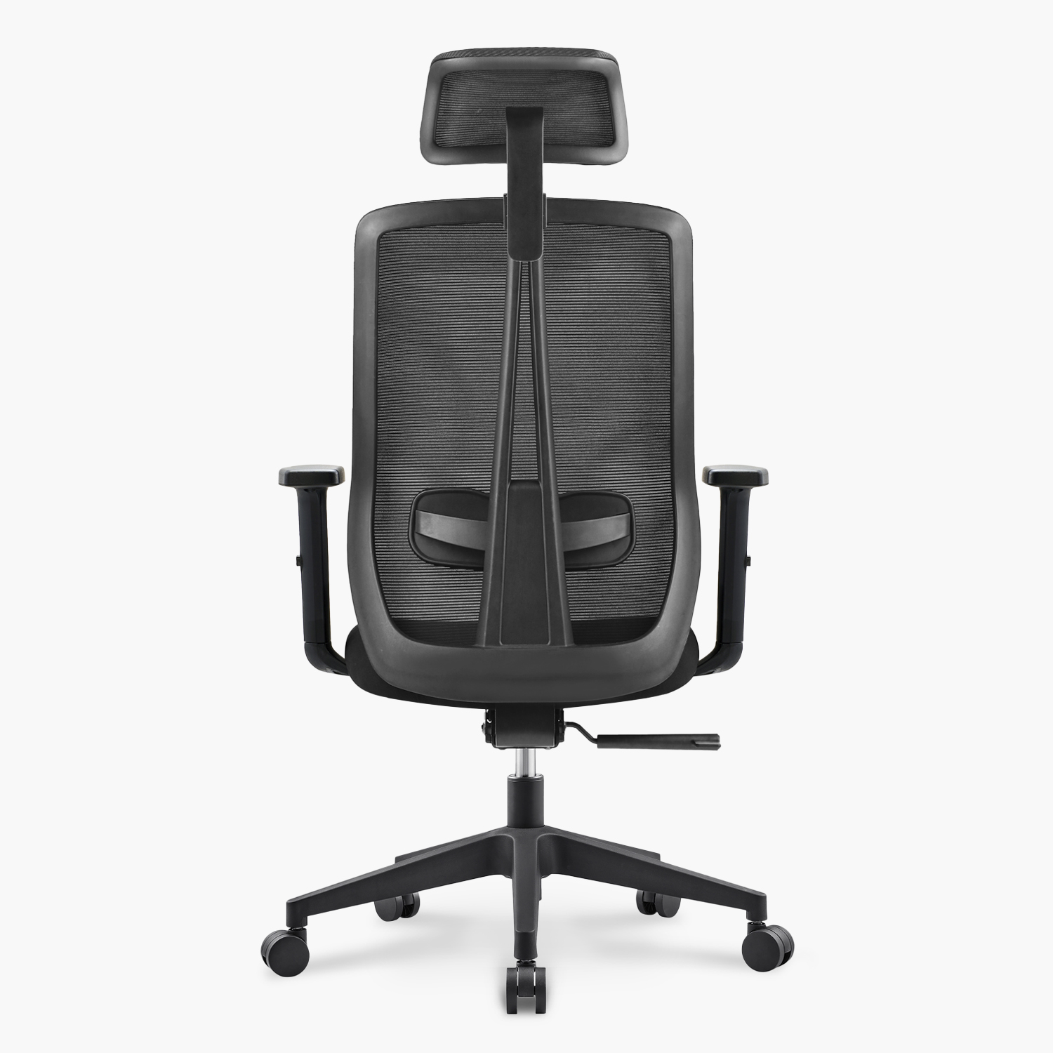 SILLA OFICINA ONE CON CABECERO NEGRO FORM - 6