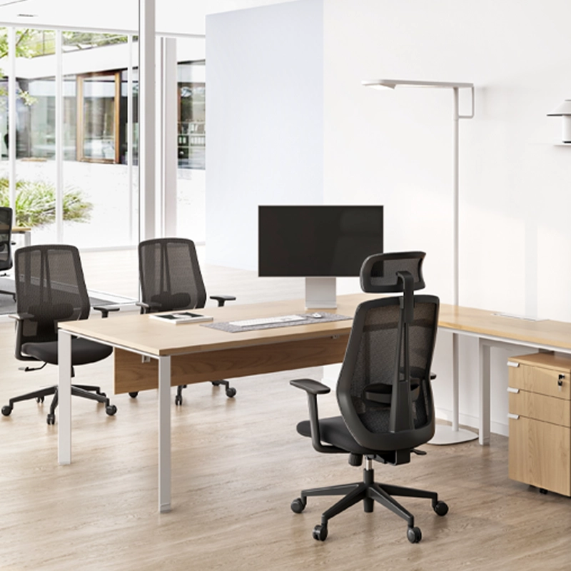 SILLA OFICINA ONE CON CABECERO NEGRO FORM - 7