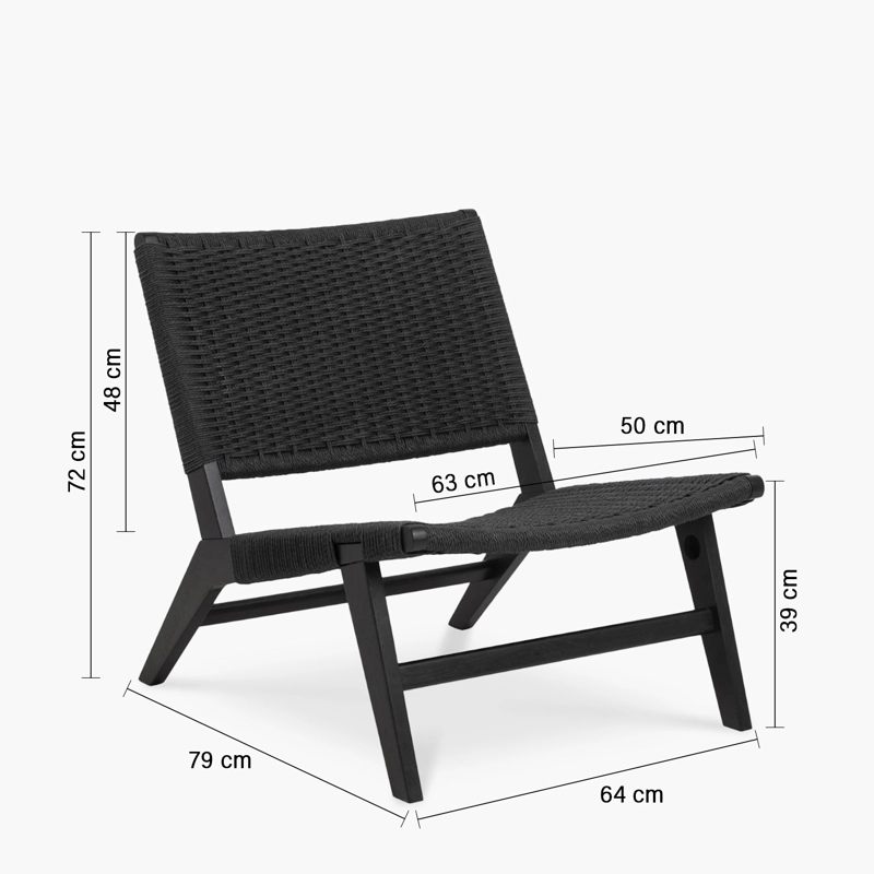 SITIAL MADERA ESTELA NEGRO FORM - 7