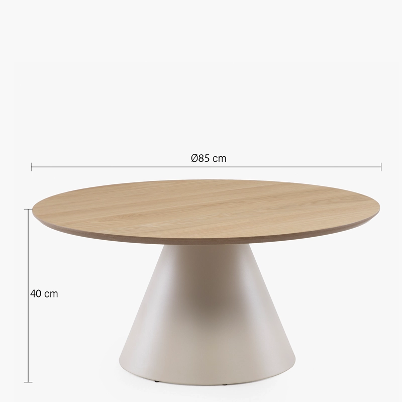 MESA DE CENTRO NURA 85 NATURAL FORM - 9