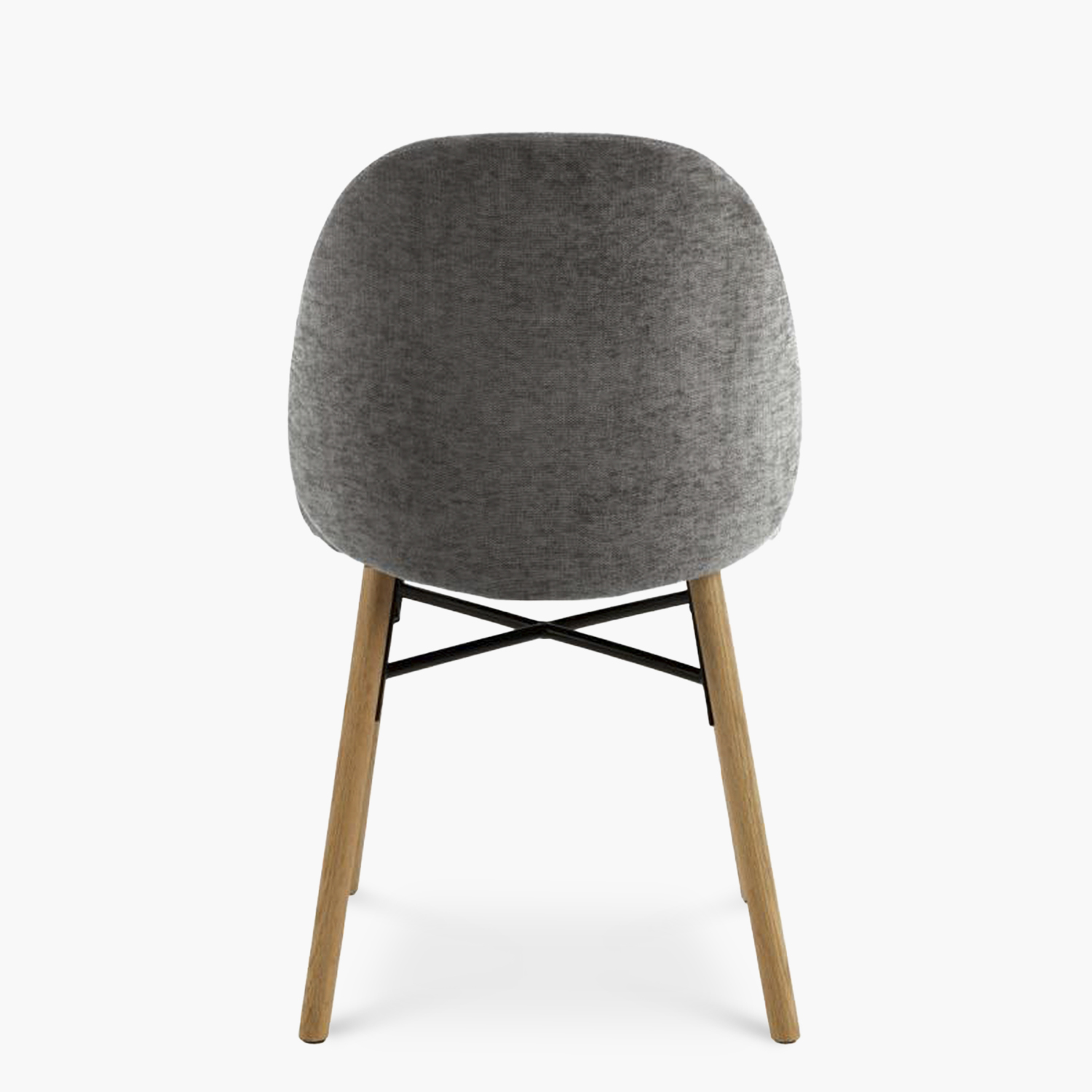 PACK 2 SILLA TAPIZ REMY GRIS OSCURO FORM - 5