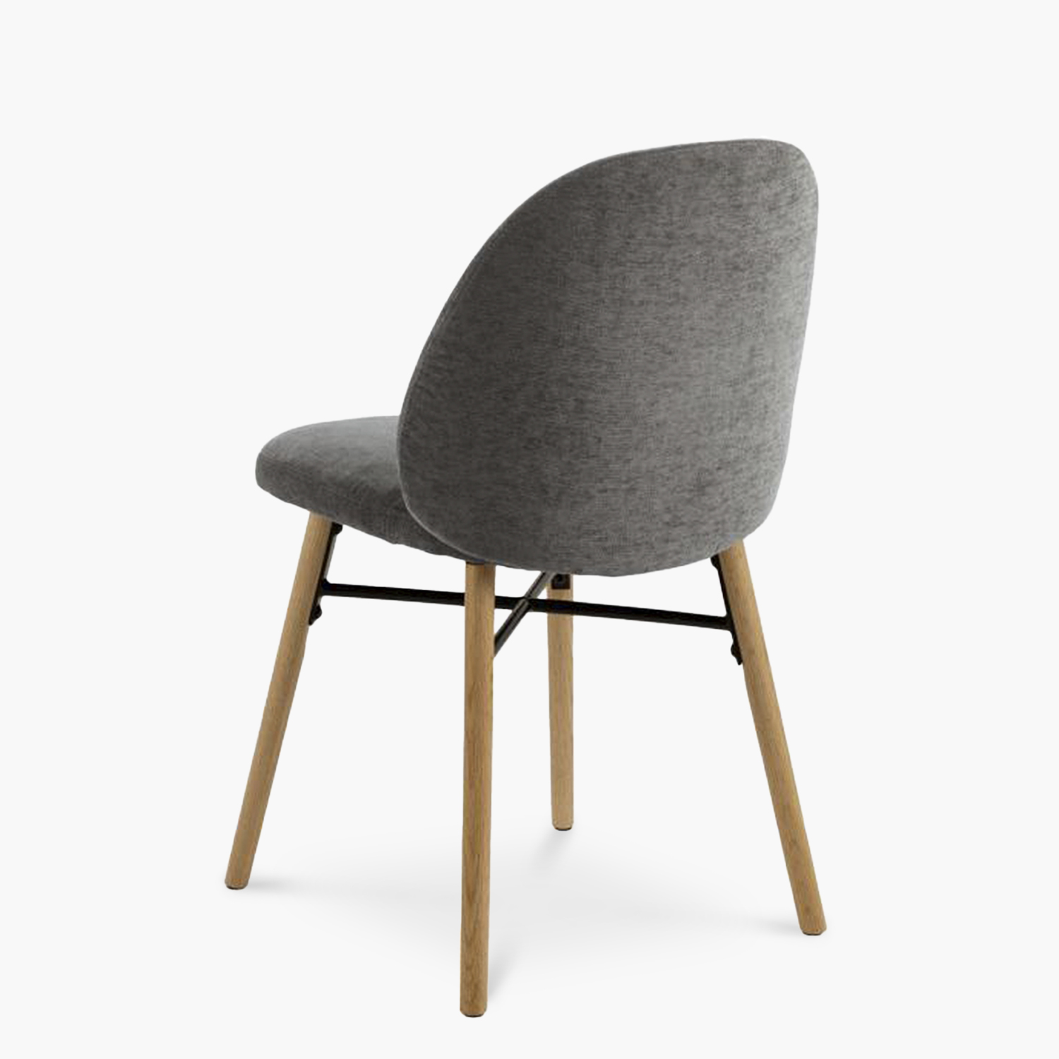 PACK 2 SILLA TAPIZ REMY GRIS OSCURO FORM - 6