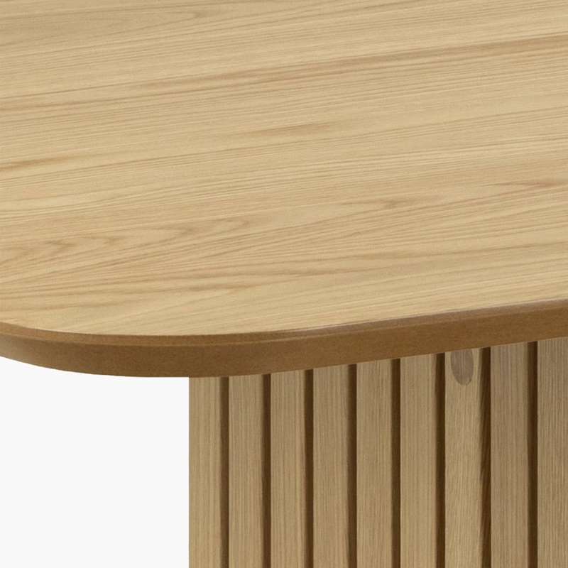 MESA COMEDOR CHRIS RECTANGULAR NATURAL FORM - 4
