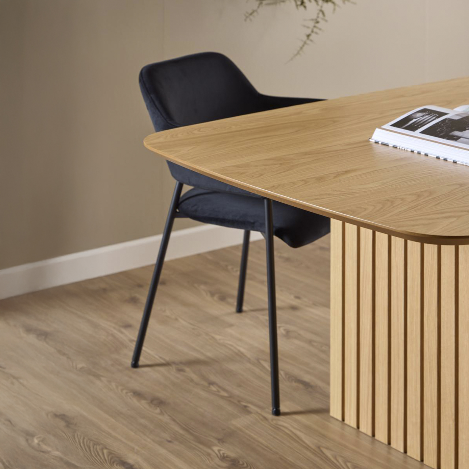 MESA COMEDOR CHRIS RECTANGULAR NATURAL FORM - 8