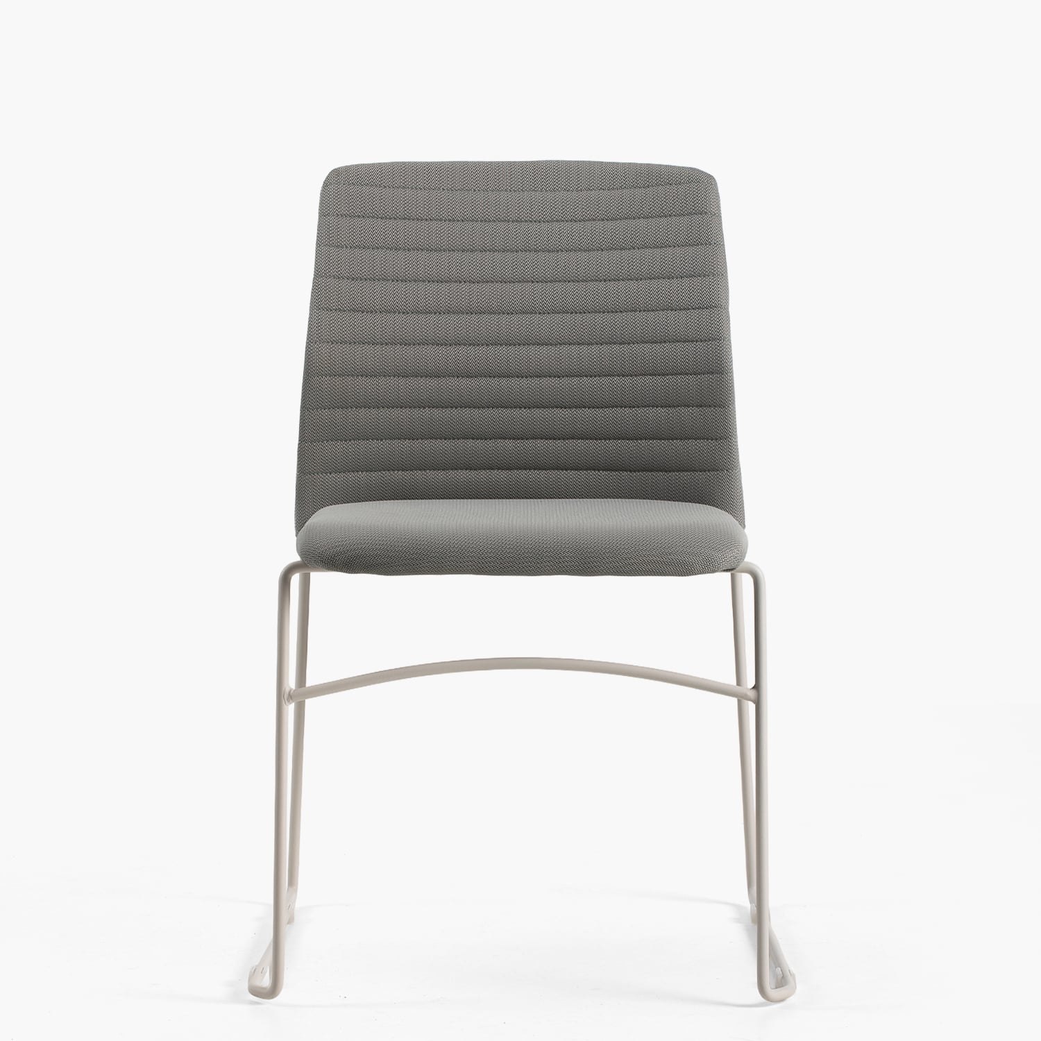 SILLA OFICINA VISITA TAIPEI GRIS/BLANCO FORM - 1