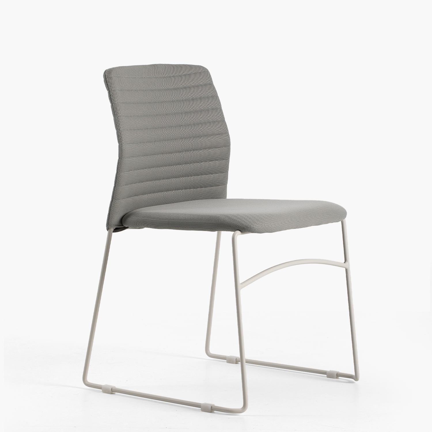 SILLA OFICINA VISITA TAIPEI GRIS/BLANCO FORM - 2