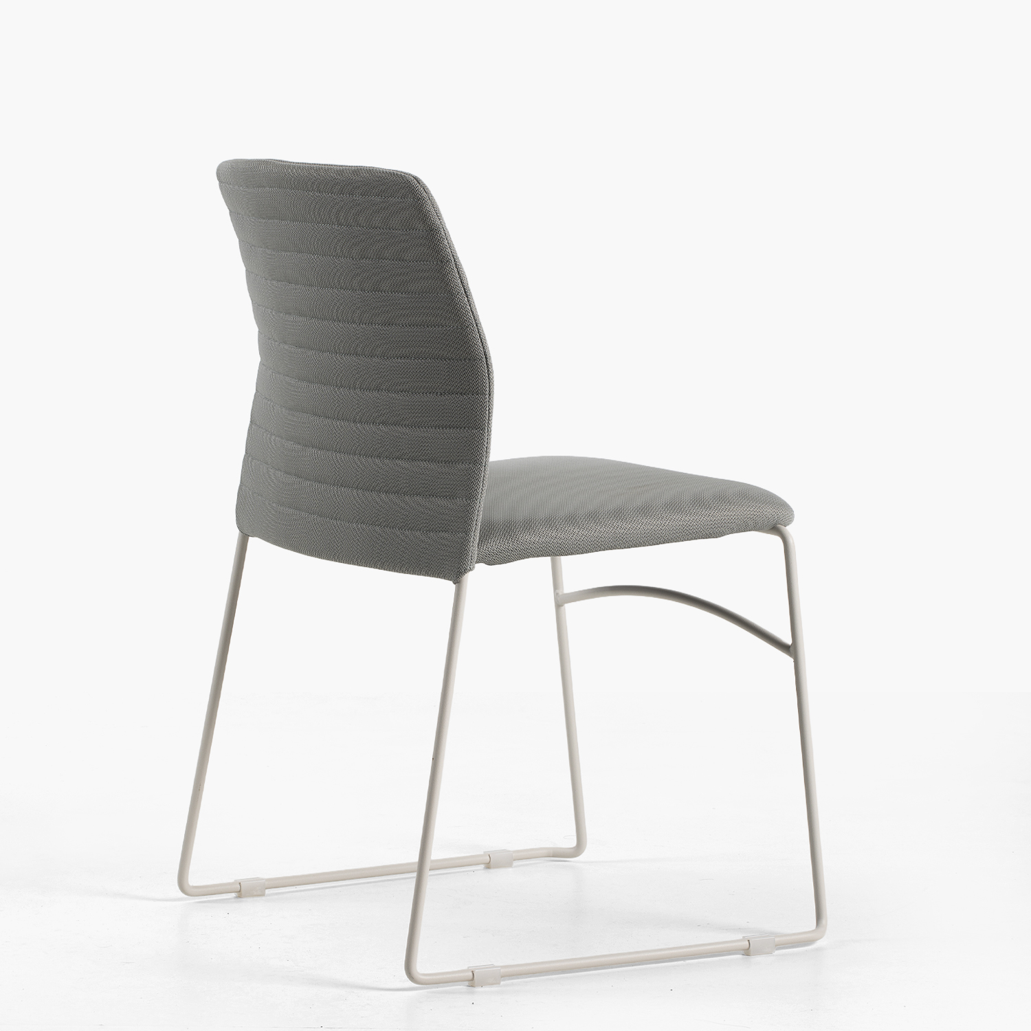 SILLA OFICINA VISITA TAIPEI GRIS/BLANCO FORM - 4