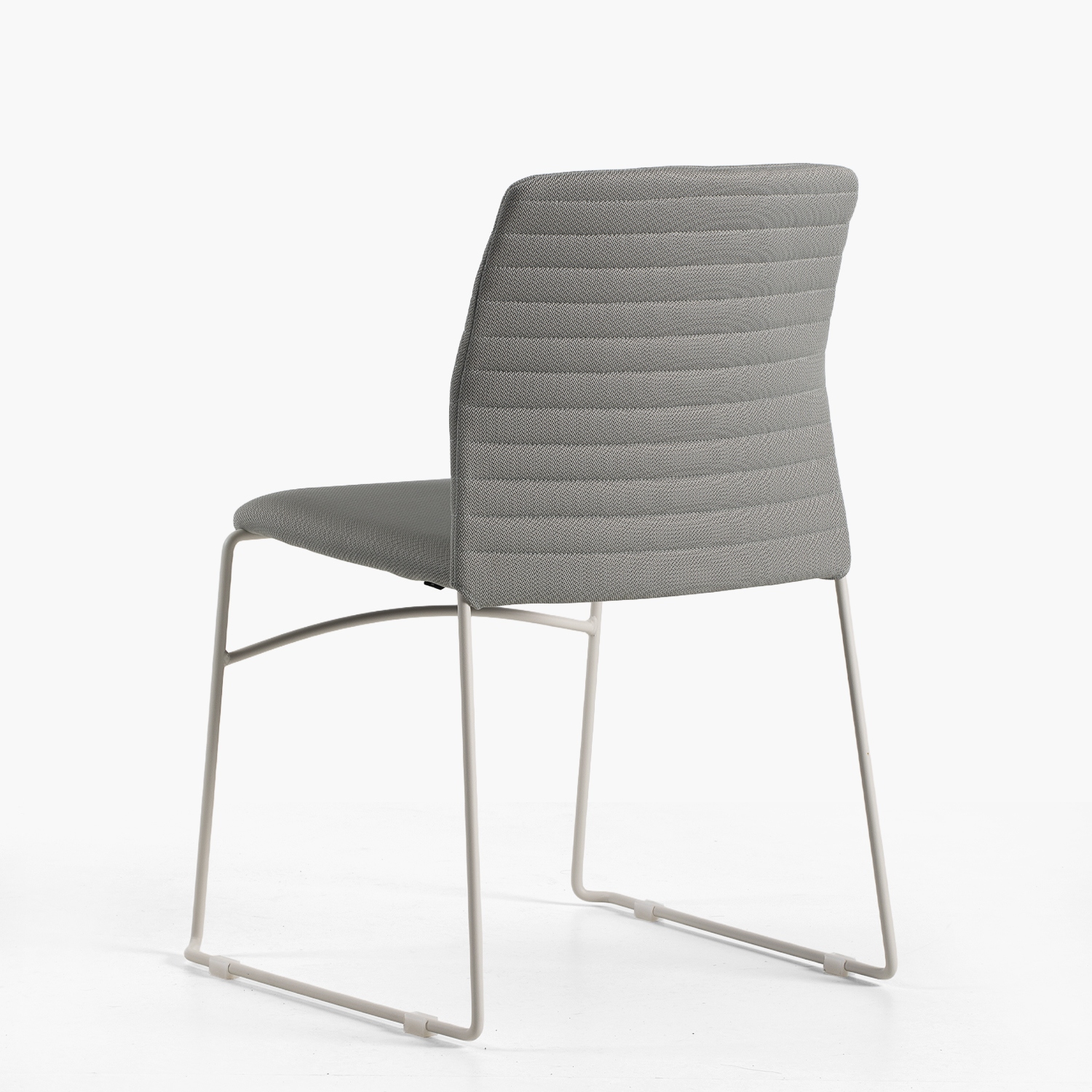 SILLA OFICINA VISITA TAIPEI GRIS/BLANCO FORM - 6