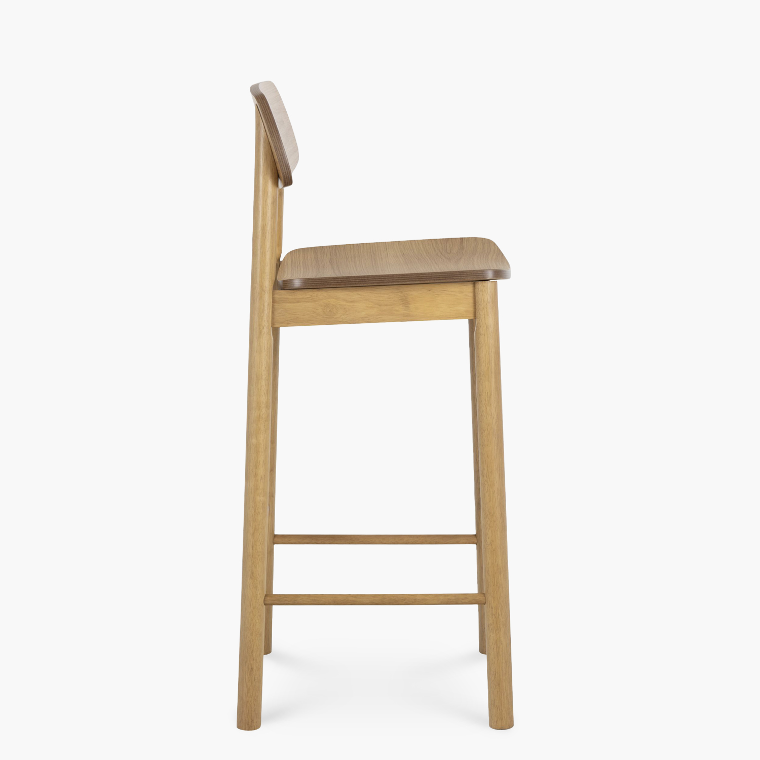 PACK 2 TABURETE MADERA OWEN NATURAL FORM - 4