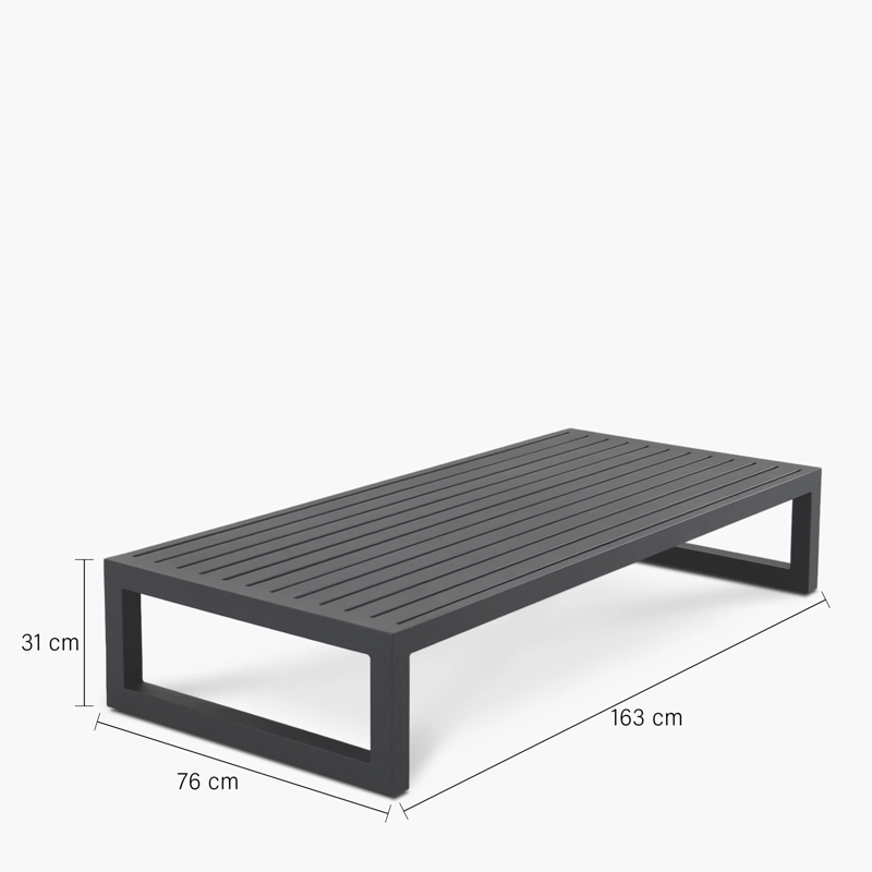 MESA DE CENTRO MONTEGO OLE GRIS OSCURO FORM - 5