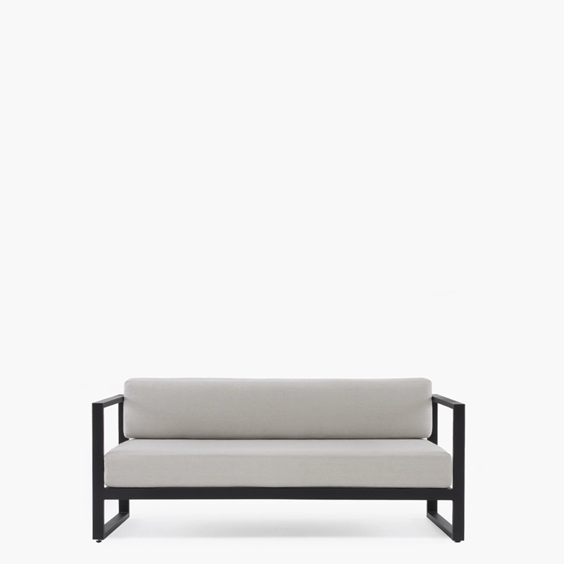SOFA 2C MONTEGO OLE NEGRO/BEIGE FORM - 1