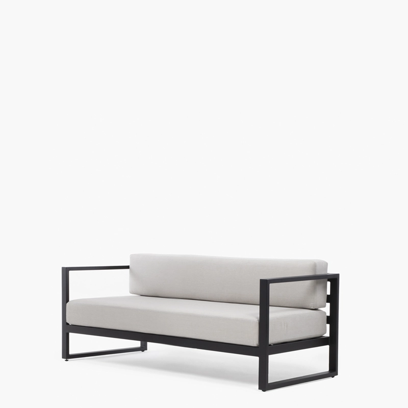 SOFA 2C MONTEGO OLE NEGRO/BEIGE FORM - 2