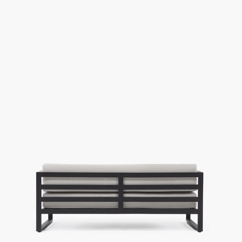 SOFA 2C MONTEGO OLE NEGRO/BEIGE FORM - 4