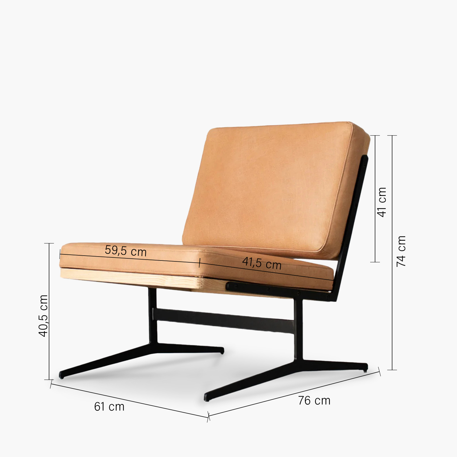 SITIAL CUERO SINATRA CAFE FORM - 5