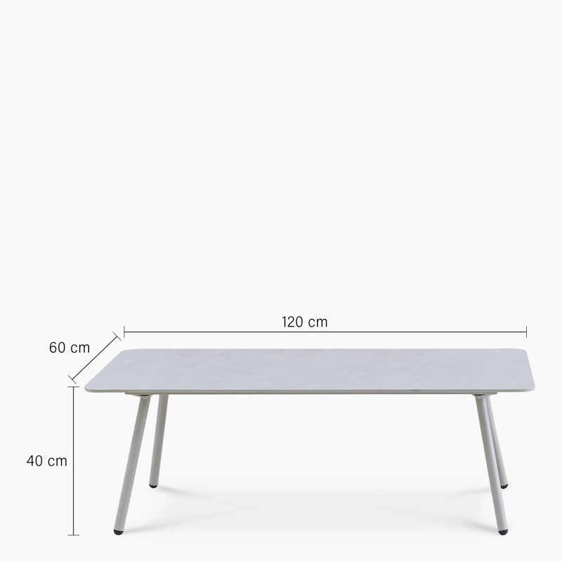 MESA DE CENTRO PORTO BELO BEIGE FORM - 5