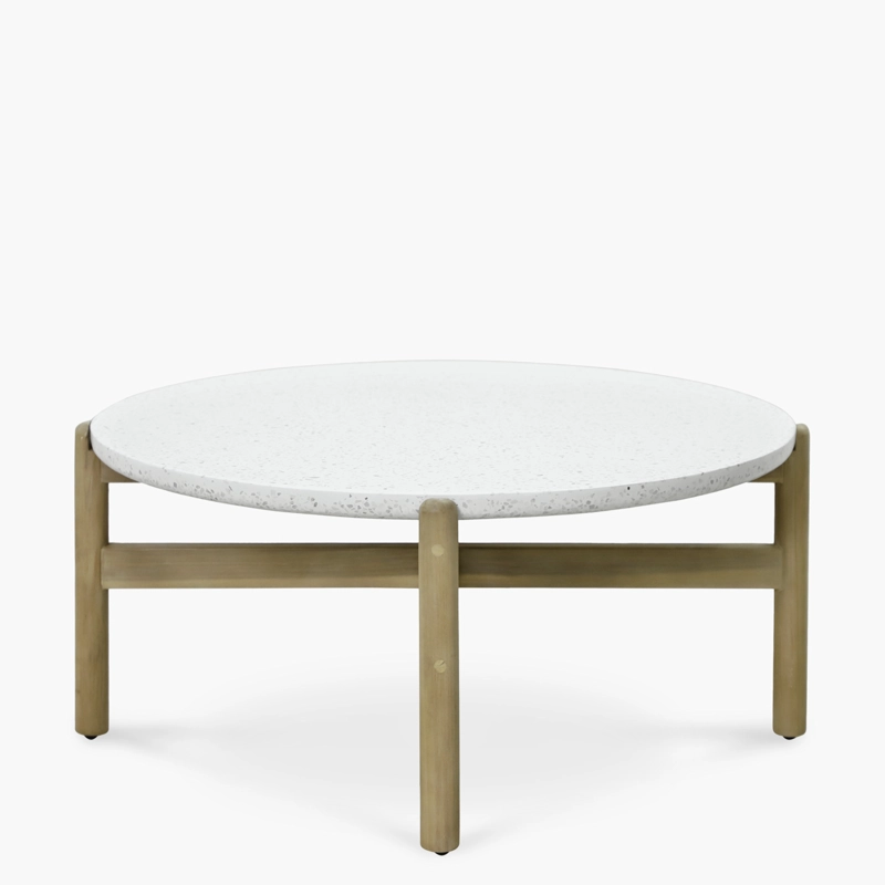 MESA DE CENTRO PIPA NATURA/BLANCO FORM - 4