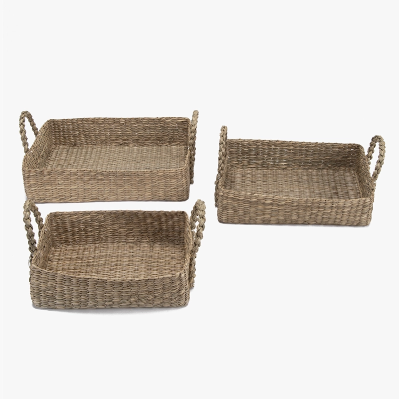 PACK DE 3 CANASTOS ORGANIZADORES AMELIA NATURAL FORM - 6